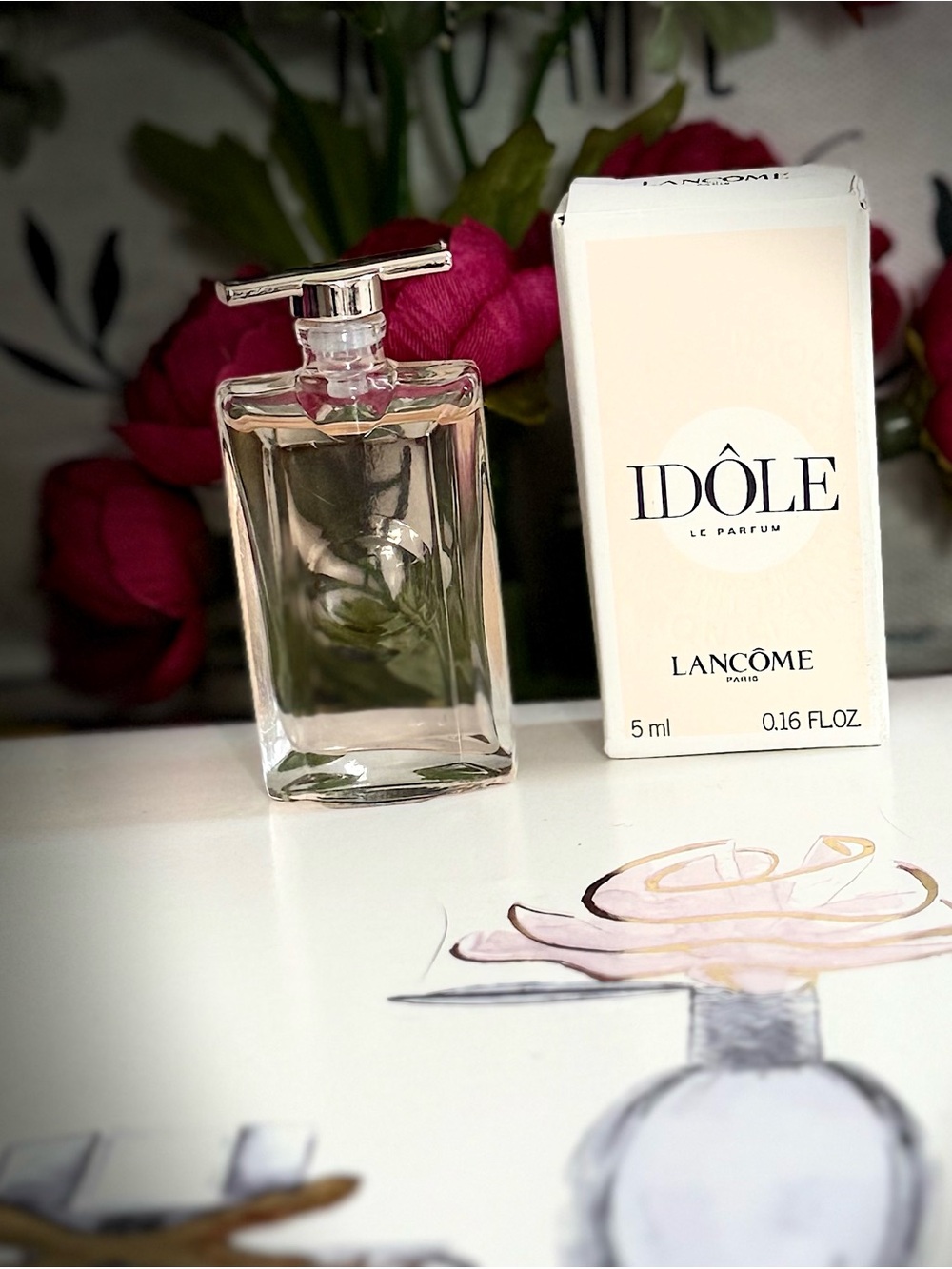 Lancôme Idôle Le Parfum Mini Perfume - Pale Pink Bottle